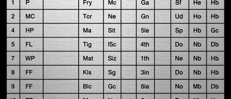 Классификация ISO для твердых сплавов группы P M K N S H